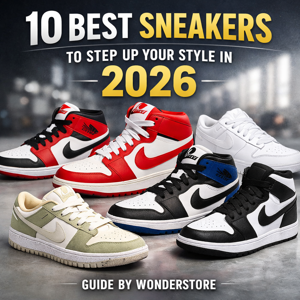 10 Best Sneakers to Step Up Your Style in 2026 — Guide by Wonderstore